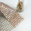 Premium Gold Aluminum Mesh Mounted Mosaic-SAK02