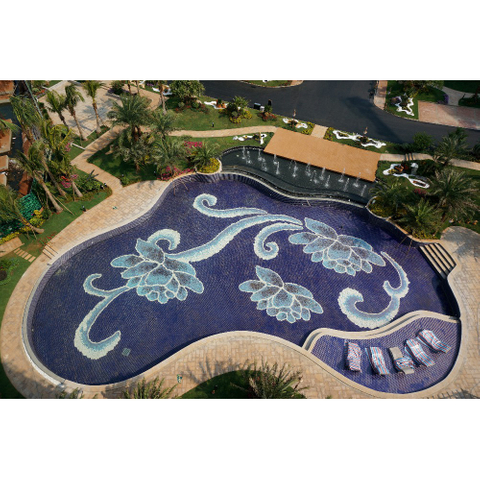Swimming Pool Puzzle Ceramic Mosaic Tiles