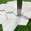 Star White Hexagon Natural Stone Mosaic-XB27