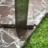 Rosso Levanto Square Marble Mosaic Tile-JLH25