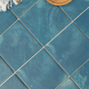 Peacock Blue Pool Tile 150x150mm 