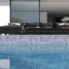 Premium Ceramic Pool Mosaic Tile 150x150mm-Blue Nova