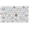 Kajin Gold Hexagon Stone Mosaic-ZGG27