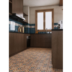 248X248mm Porcelain Patterned Floor Tiles-SN51