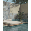 Waterline Tiles For Swimming Pools-Madreperla Slate Brown White
