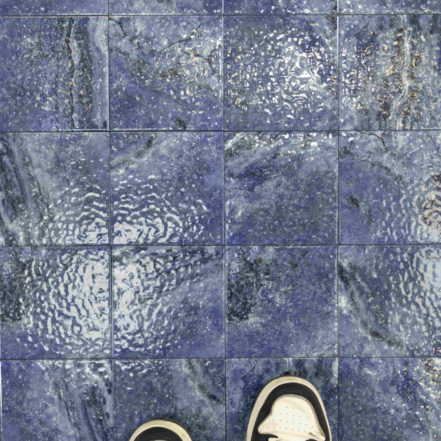 150mm Pool Mosaic-Jupiter Blue