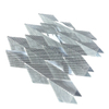 Irregular Gradient Blue Mixed Glass Mosaic Tile-LXS60