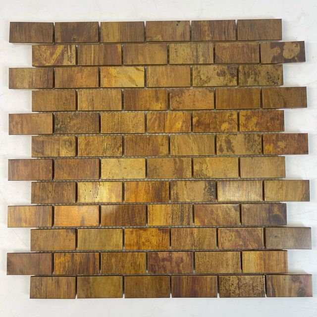 Luxury Brass Mosaic Panel-CST04