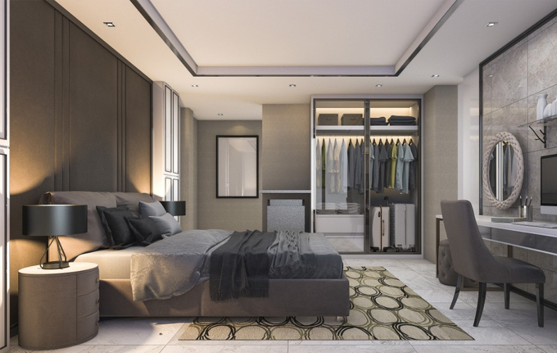 Large and Thin Tile Flooring