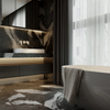 600x1200mm Black Marble Veins Tiles-P6232