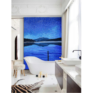 Modern Glass Mosaic Painting