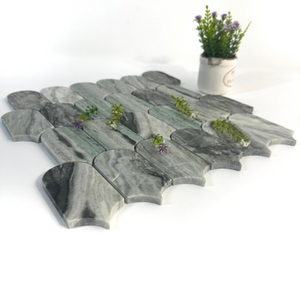 Matte Green Mosaic Tiles