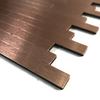 Rosegold Aluminum Mosaic Tiles