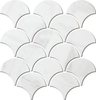 Ceramic Mosaic Floor Tile Fish Shaped 
