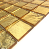 Gold Foil Electroplated Glass Mosaic