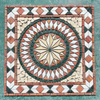 Decorative Natural Stone Mosaic Floor Medallion