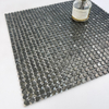 Modern Black Aluminum Mosaic Tile-SAB31