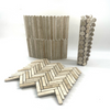 Travertine Mosaic Bathroom Wall