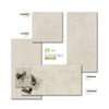 Beige Travertine Effect Tile 600x1200mm Matte Finish-Potocino Beige