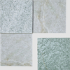 White Base Green Vein Marble Mosaic–EME25