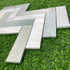 Emerald Marble Chevron Mosaic-EME20
