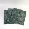 Indian Green Marble Rough Small Square Chip Mosaic–IND40H 