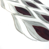 Rose-Shaped Colored Glass Mosaic Tile-KQS70