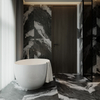 600x1200mm Black Marble Veins Tiles-P6232