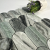 Matte Green Mosaic Tiles