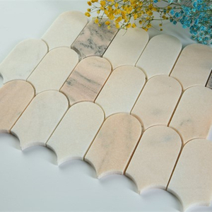 Portuguese Pink Stone Mosaic