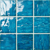 Custom Ceramic Pool Tiles - Wave