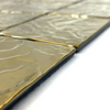 Electroplated Square Shape Glass Mosaic -DGG16 LUXE 