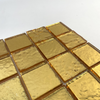 Gold Foil Electroplated Glass Mosaic