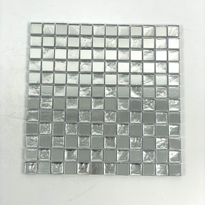 Electroplated Silver Mosaic for Walls