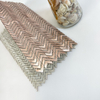Durable Gold Metal Mosaic Tiles-SAK07