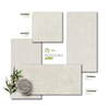 Natural Travertine Look Porcelain Tile for Floor and Wall-Potocino Ash