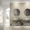 Beige Travertine Effect Tile 600x1200mm Matte Finish-Potocino Beige