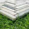Emerald Marble Herringbone Mosaic-EME13