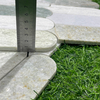 Emerald Marble Feather Arched Mosaic-EME21