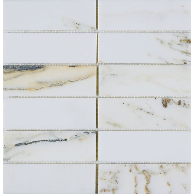 Kajin Gold Brick Stone Mosaic-ZGG31