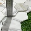 Calacatta Gold Hexagon Marble Mosaic-CAG27