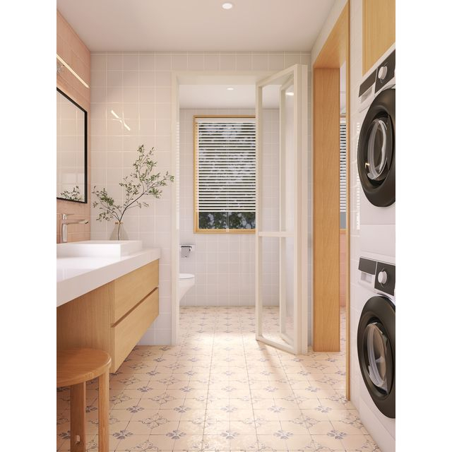 248X248mm Flower Pattern Tile-LS08