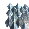 Irregular Gradient Blue Mixed Glass Mosaic Tile-LXS60