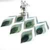 Green Colored Glass Mosaic Tile for Accent Wall-KQS71