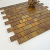 Luxury Brass Mosaic Panel-CST04