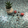 Mixed Shape Aluminum Mosaic