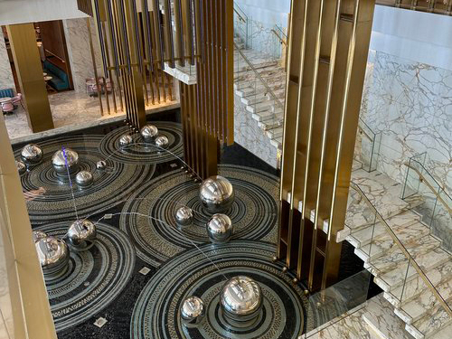 Crafting Splendor: The Mosaic Marvel at Atlantis, The Palm