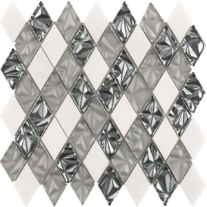 Glass Mosaic Wall - DiamondB