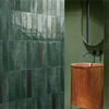 Subway Tile Accent Wall - Kashgar