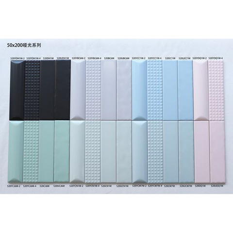 50x200mm Matte Subway Tile-50x200哑光